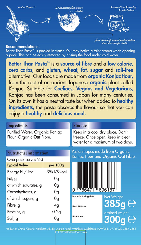 Better Than Foods — Pasta Spaghetti (Organic)
