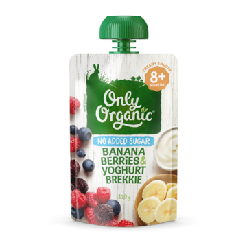 Only Organic — Banana Berries & Yoghurt Brekkie (8 mos+)