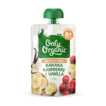 Only Organic — Banana Raspberry & Vanilla (8 mos+)