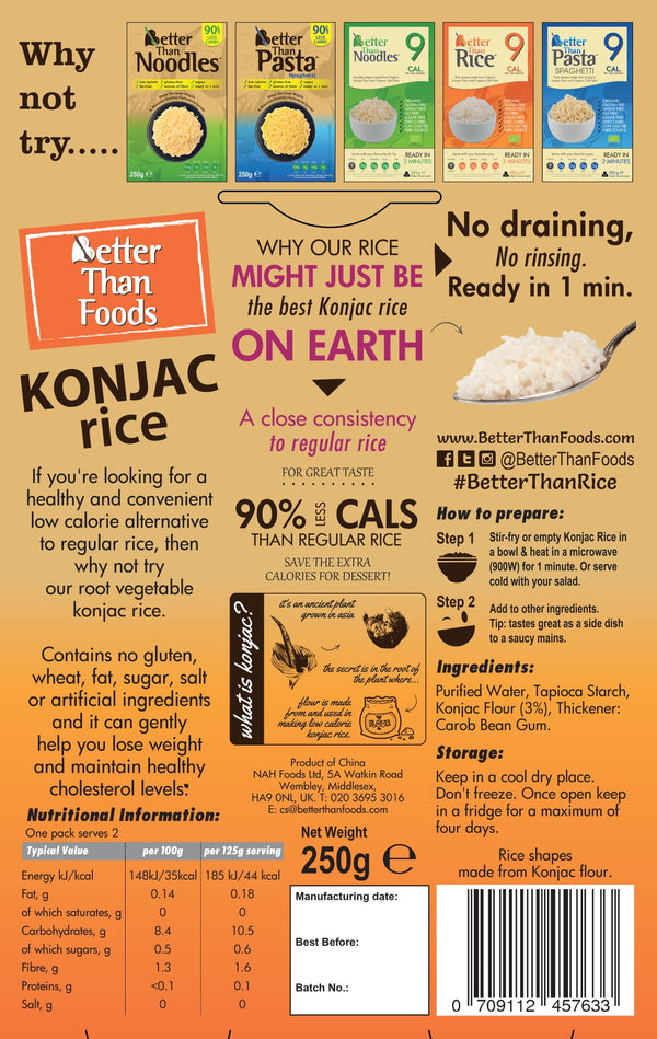 Better Than Foods — Rice