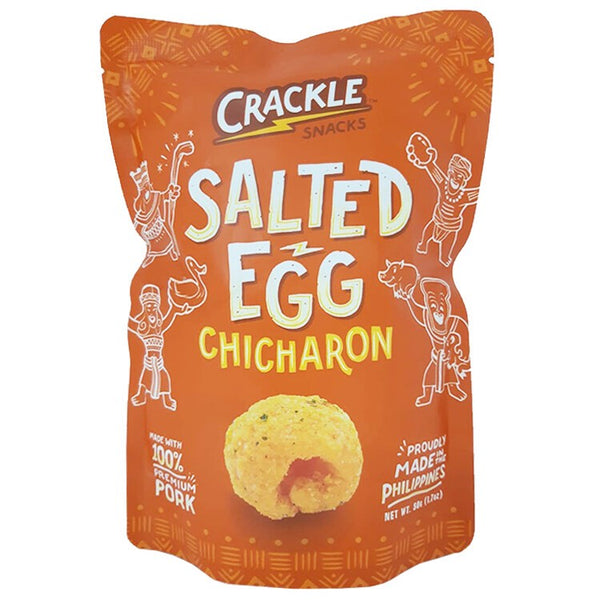 Crackle Snacks – Salted Egg Chicharon