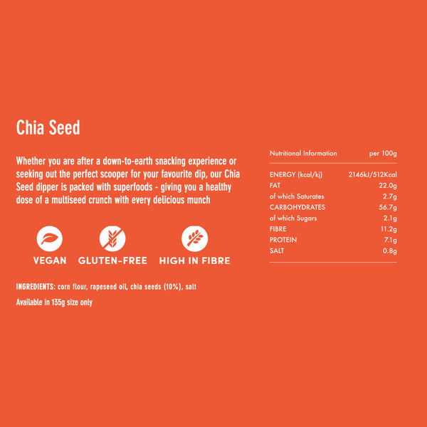 Mister Freed – Chia Seed Tortilla Chips