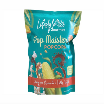 Lifestyle Gourmet — Pop Maister Chocolate Caramel Vegan Popcorn