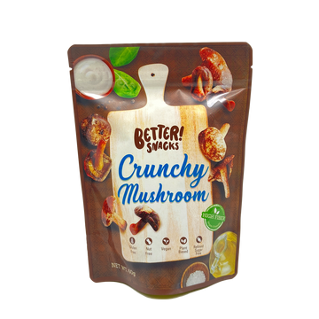 Better Snacks – Crunchy Mushroom Chips
