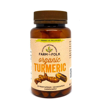 Farm To Folk — Organic Turmeric Capsules