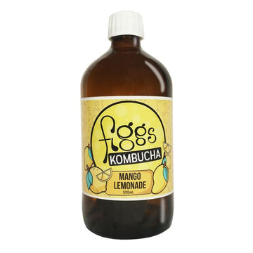 Figgs Kombucha – Mango Lemonade Kombucha