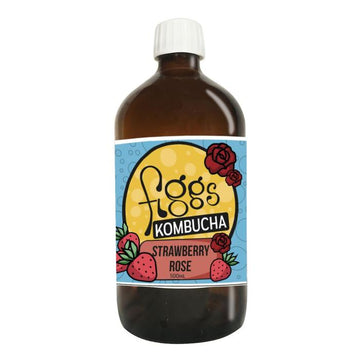 Figgs Kombucha – Strawberry Rose Kombucha