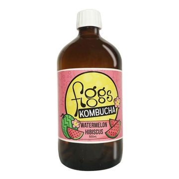 Figgs Kombucha – Hibiscus Watermelon Kombucha