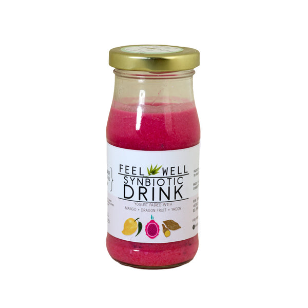 Feel Well – Synbiotic Drink (Dragon Fruit + Mango + Yacon)