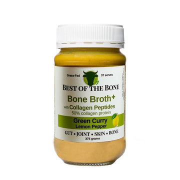 Best Of The Bone – Bone Broth Concentrate (Green Curry & Lemon Pepper)