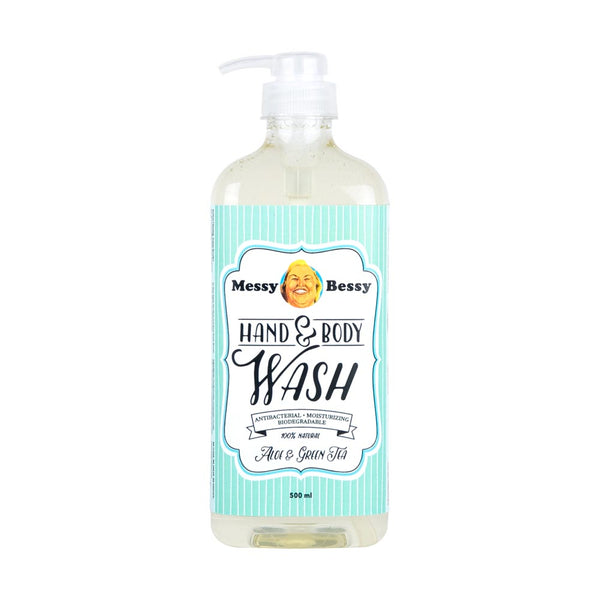 Messy Bessy – Hand & Body Wash (Aloe Green Tea)