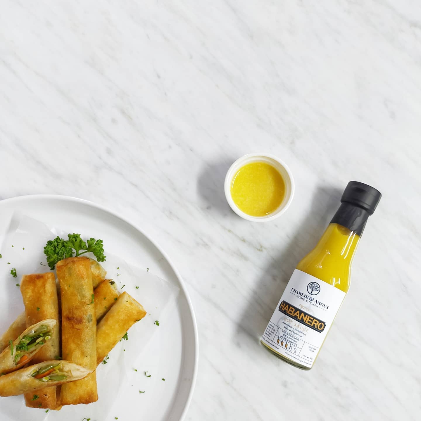 Charlie & Angus — Fruity Habanero Hot Sauce