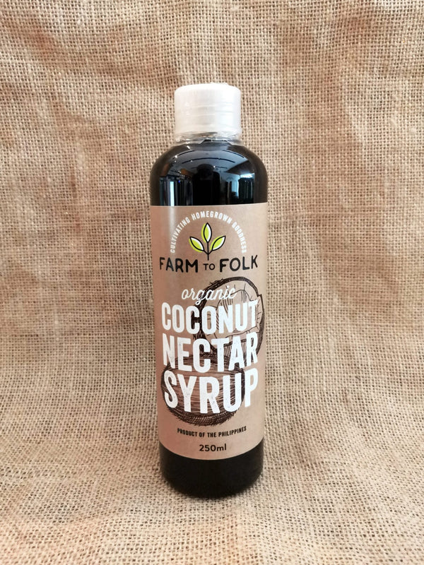Farm To Folk – Organic Coconut Nectar Syrup