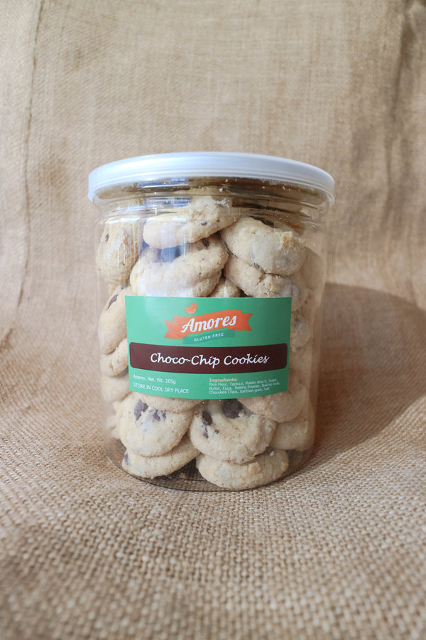 Amores – Gluten Free Choco Chip Cookies