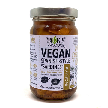 Jack's Produce – Vegan Spanish-Style Sardines in Chili Oil