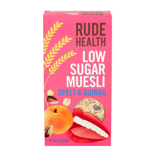 Rude Health – Low Sugar Muesli (Spelt & Quinoa)