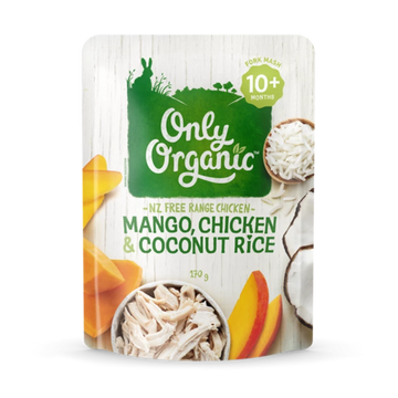 Only Organic — Mango Chicken & Coconut Rice (10 mos+)