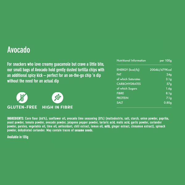 Mister Freed – Avocado Guacamole Tortilla Chips