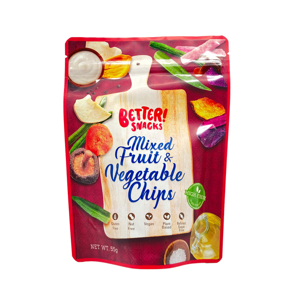 Better Snacks – Mixed Fruit & Vegetable Chips