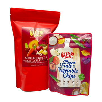 Better Snacks – Mixed Fruit & Vegetable Chips
