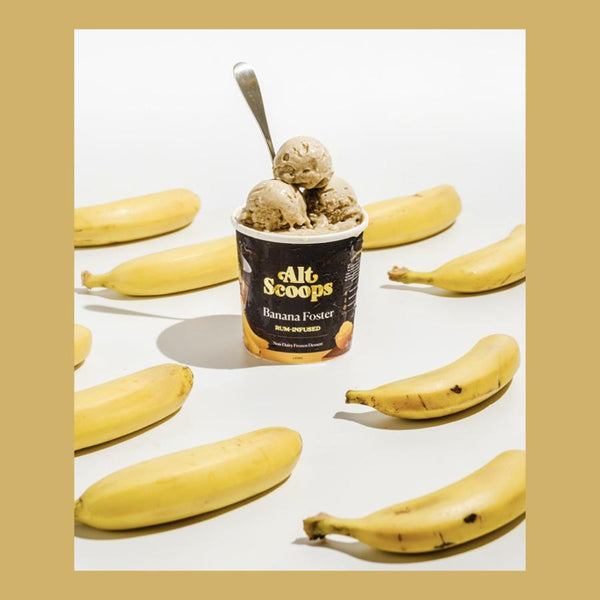 Alt Scoops – Banana Foster Ice Cream