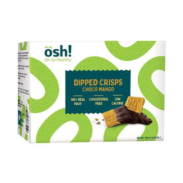 Oh So Healthy! – Choco-Dipped Mango Crisps