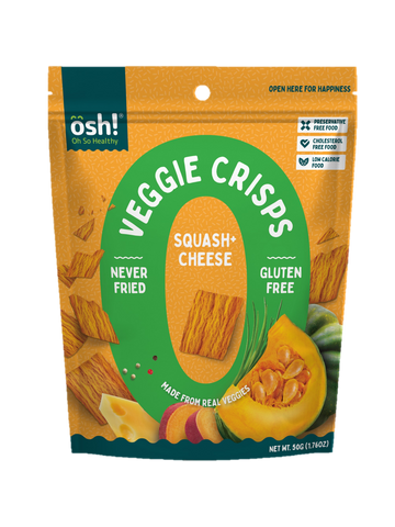 Oh So Healthy! – Cheese Squash Veggie Crisps