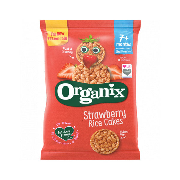 Organix – Organic Strawberry Rice Cakes