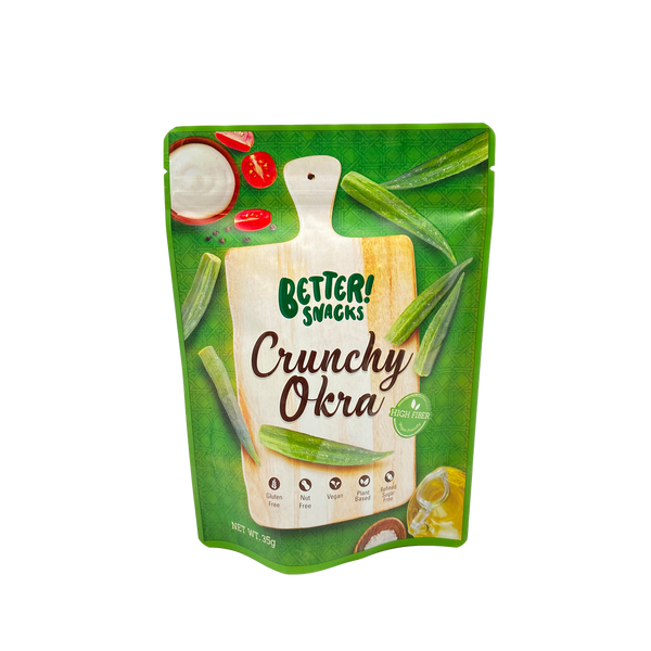 Better Snacks – Okra Chips