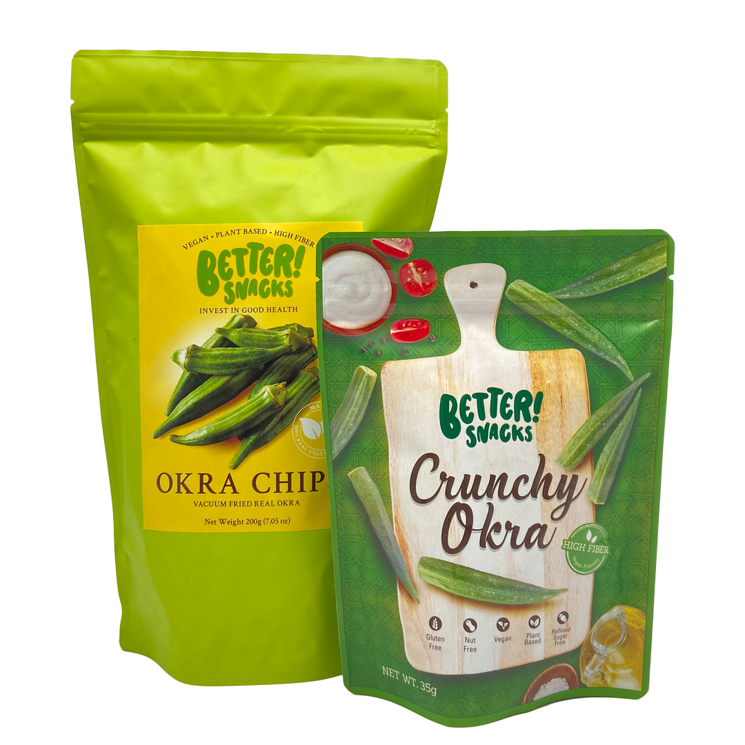Better Snacks Okra Chips Real Food PH
