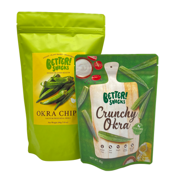 Better Snacks – Okra Chips