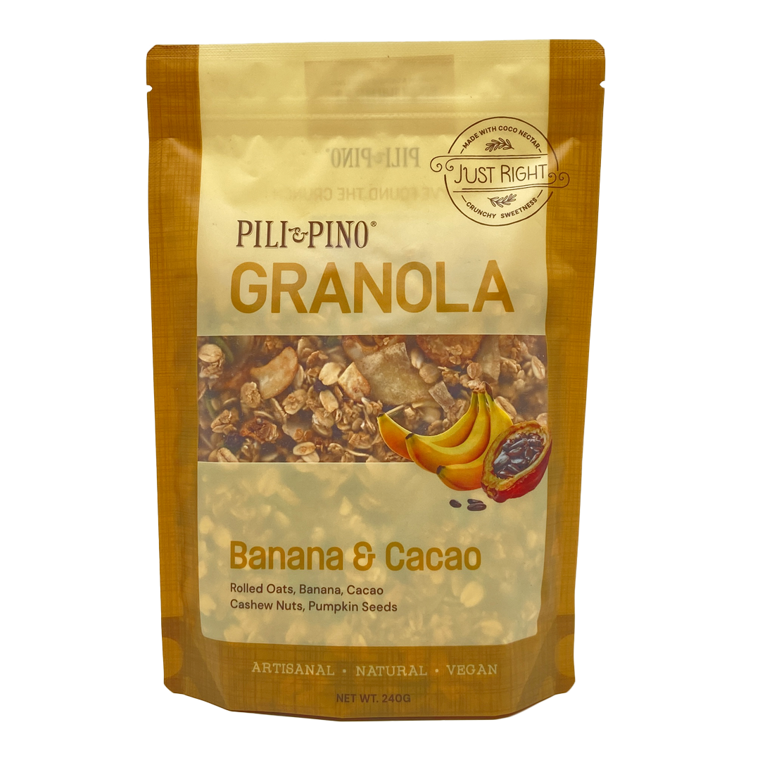 Pili & Pino – Banana & Cacao Granola
