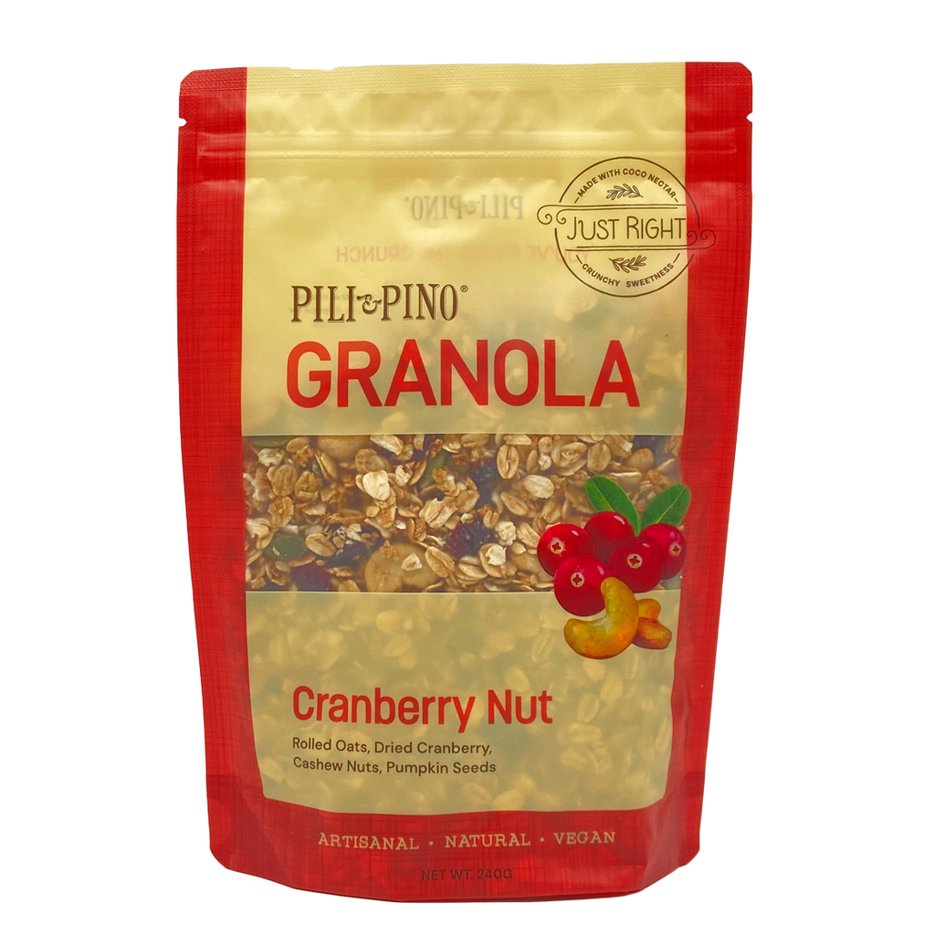 Pili & Pino – Cranberry Nut Granola