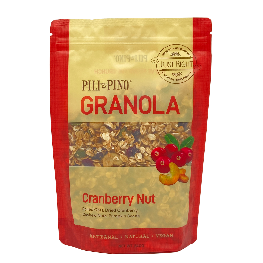 Pili & Pino – Cranberry Nut Granola