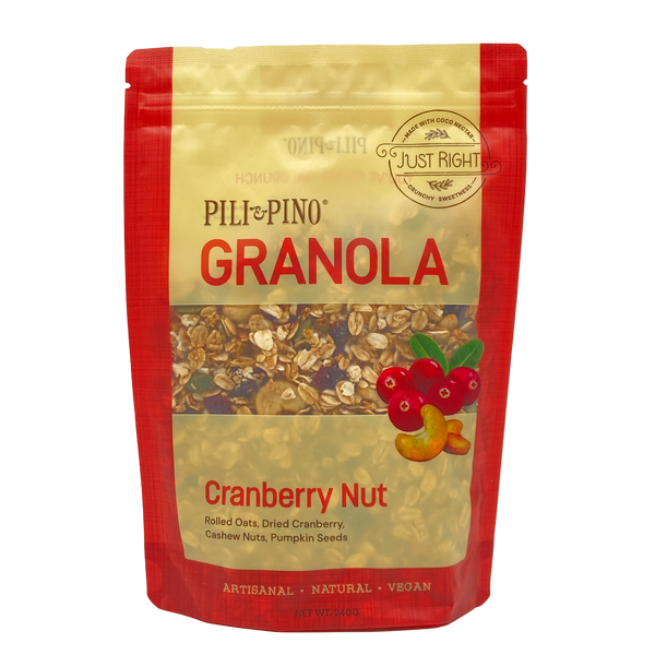 Pili & Pino – Cranberry Nut Granola