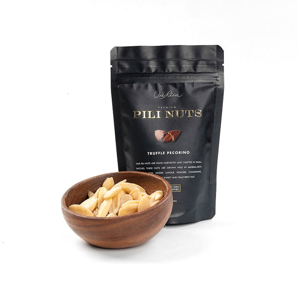 Que Rica — Premium Pili Nuts with Truffle Pecorino