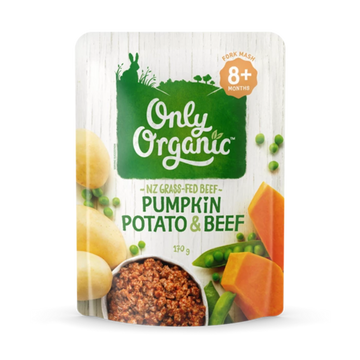 Only Organic — Pumpkin Potato & Beef (8 mos+)