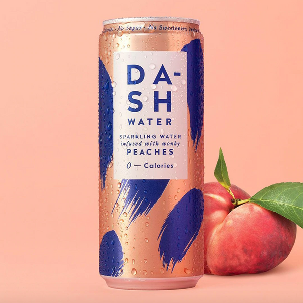 DASH - Peach Sparkling Water