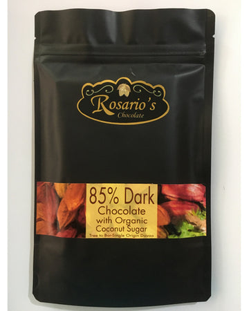 Rosario's — 85% Dark Chocolate with Coco Sugar