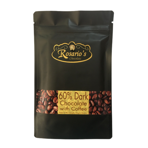 Rosario's — 60% Dark Chocolate with Coffee Grounds