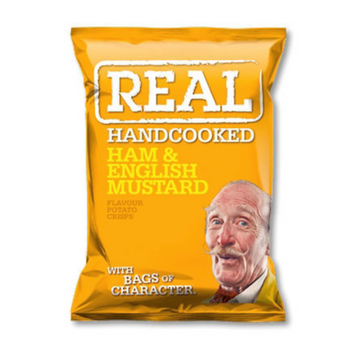 Real — Ham and English Mustard Crisps