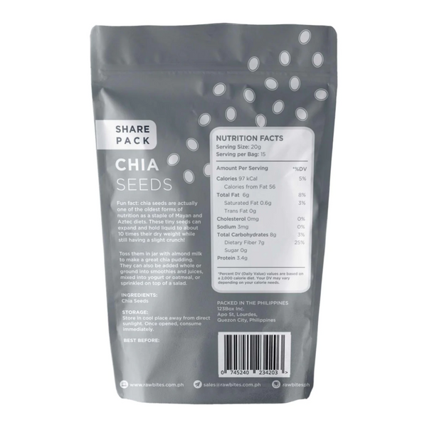 Raw Bites – Chia Seeds