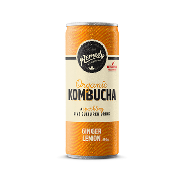 Remedy – Organic Ginger Lemon Kombucha