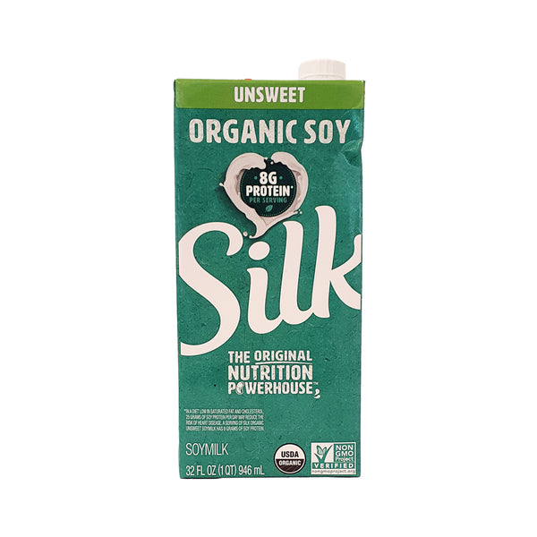 Silk – Organic Unsweet Soy Milk
