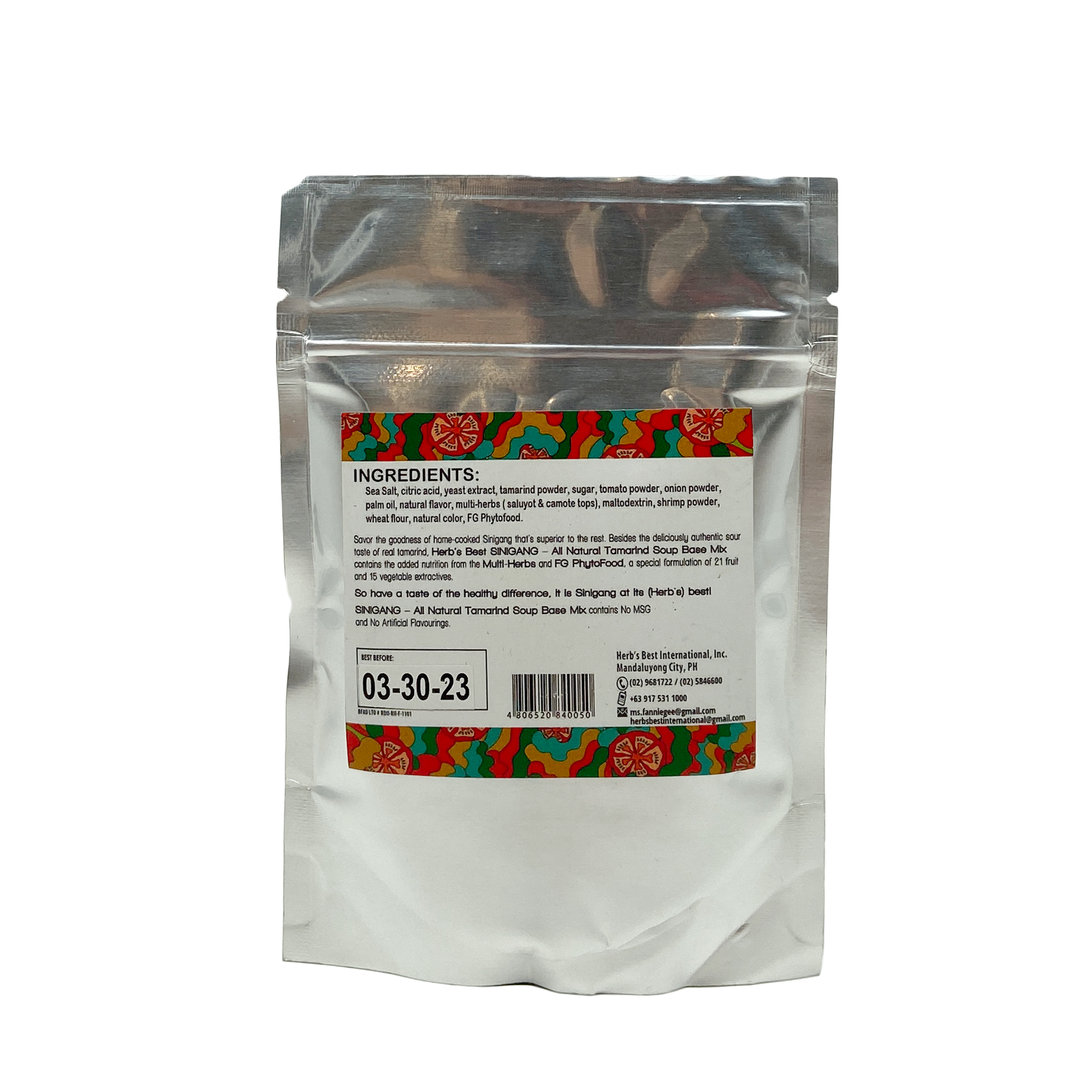 Herb's Best – All Natural Sinigang Mix (Tamarind Soup Base)