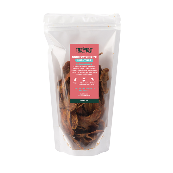 Take Root – Smoky BBQ Carrot Crisps