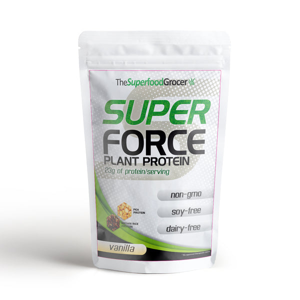 The Superfood Grocer – Superforce Plant Protein (Vanilla)