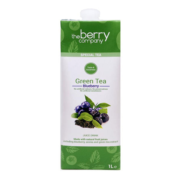The Berry Company – Green Tea & Blueberry Juice Blend