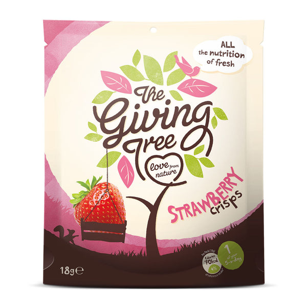 The Giving Tree Snacks – Strawberry Crisps
