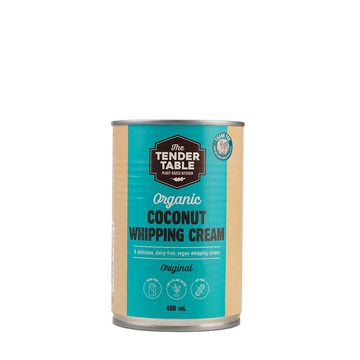The Tender Table – Organic Dairy-Free Coconut Whipping Cream
